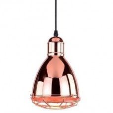 Φωτιστικό Κρεμαστό Μονόφωτο Φ16cm E27 230V Χαλκός 955TYLER1A/CU